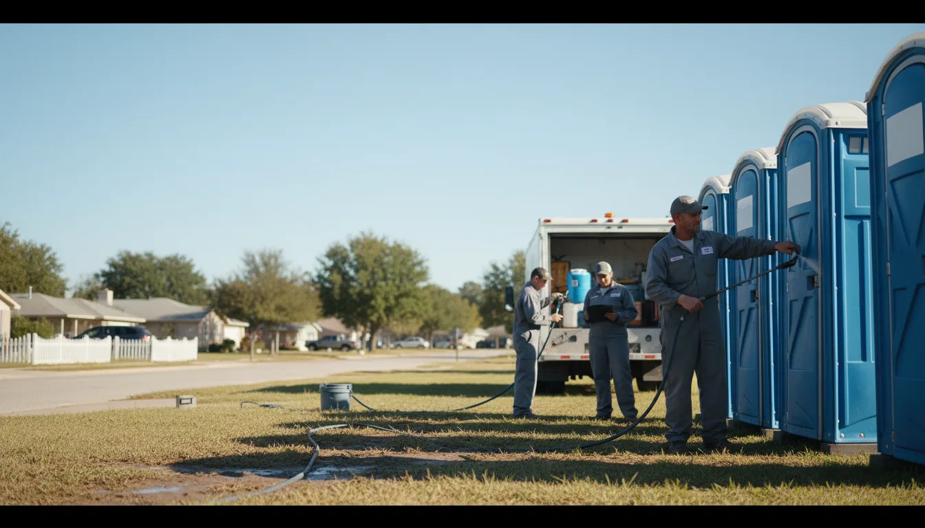 Long-Term Portable Toilet Rental in Billingsley, AL near me